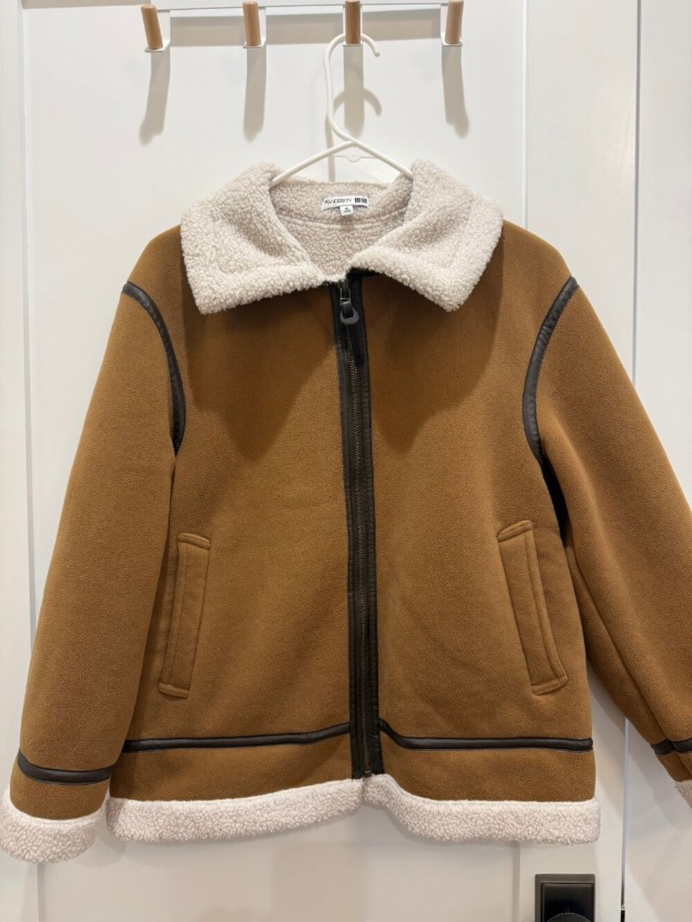 Uniqlo x JW Anderson Shearling Jacket - Brown, Women's M